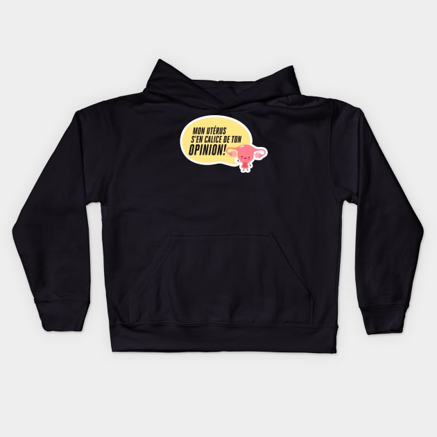 UTERUS Kids Hoodie by ccSuburban